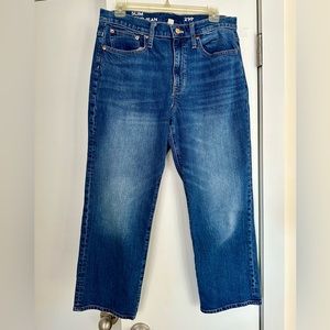 J. Crew Petite Slim Boyfriend Jean in Greasley Wash
